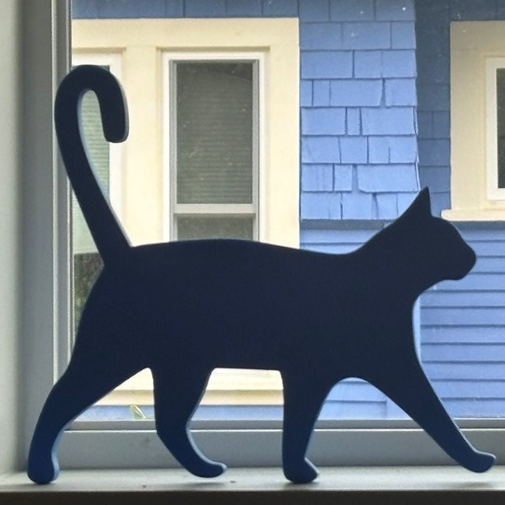 Magnificent Amur - Running Cat Door Topper - Made in USA - BatCountryCraftsUSA
