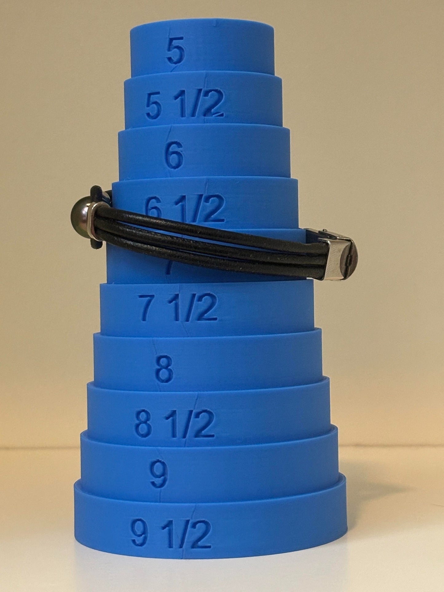 The Ultimate Bracelet Sizer and Mandrel for DIY Bracelets Ocean Blue Jewelry Making Must-Have - BatCountryCraftsUSA