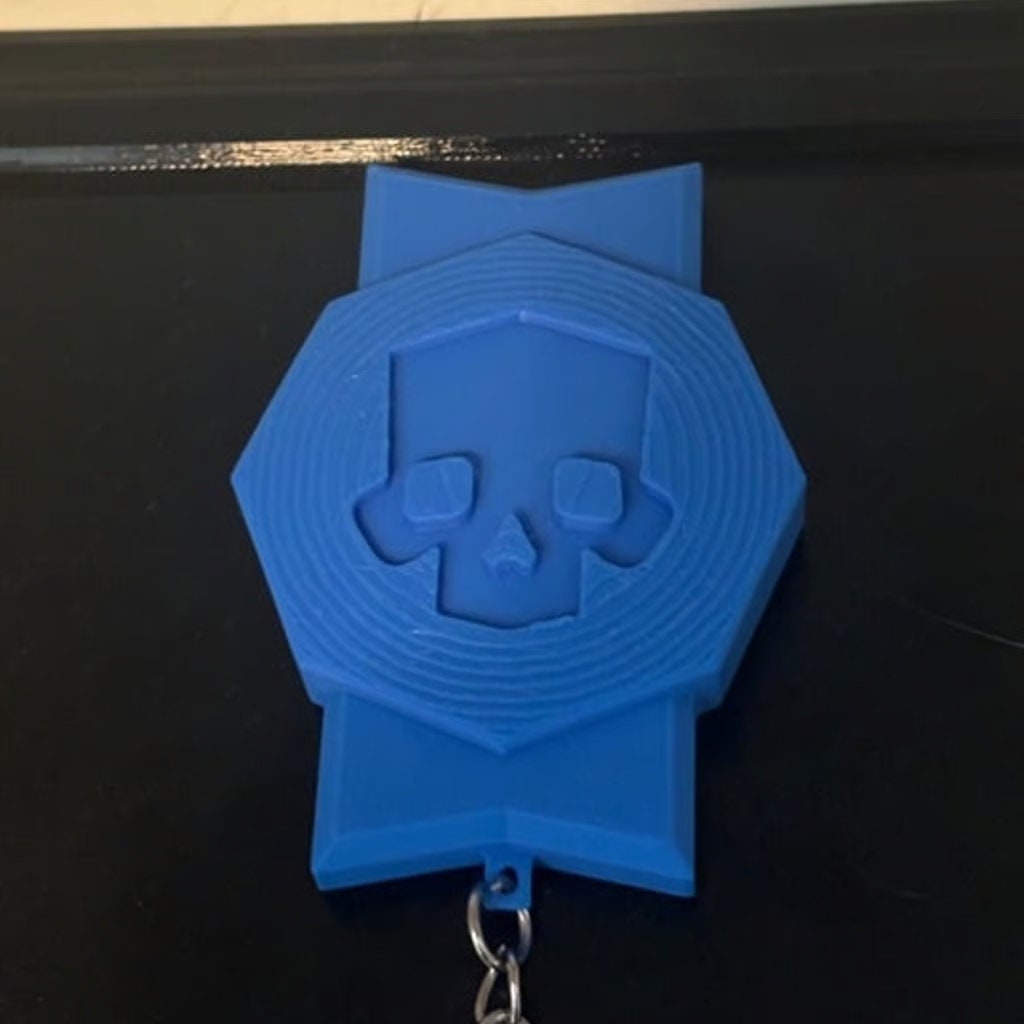 Helldivers 2 Warbond Medal Keychain with Metal Ring - Made in USA (15.30)