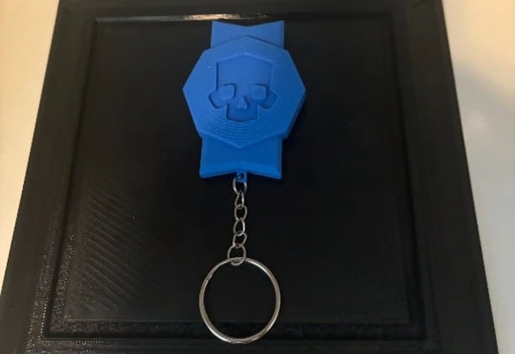 Helldivers 2 Warbond Medal Keychain with Metal Ring - Made in USA (15.30)