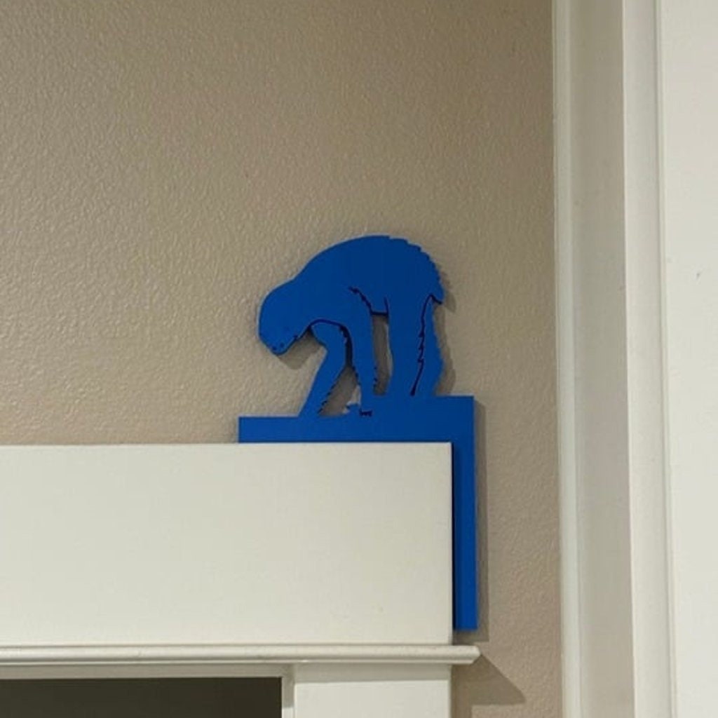 Hanging Sloth Door Topper 2-Pack | Eco-Friendly Decor | Made in the USA