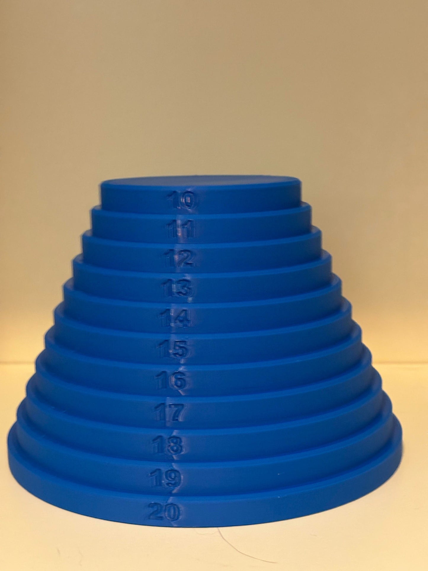 Royal Blue Necklace Sizer 10-20" | Jewelry Length Measuring Tool