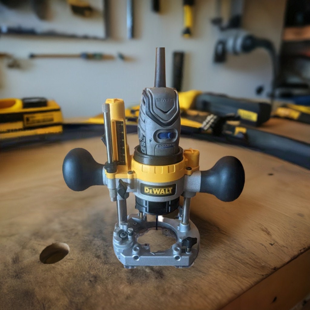 Dremel 3000 Adapter for Classic DeWalt Router Attachments - Expand Your Rotary Tool's Capabilities - BatCountryCraftsUSA