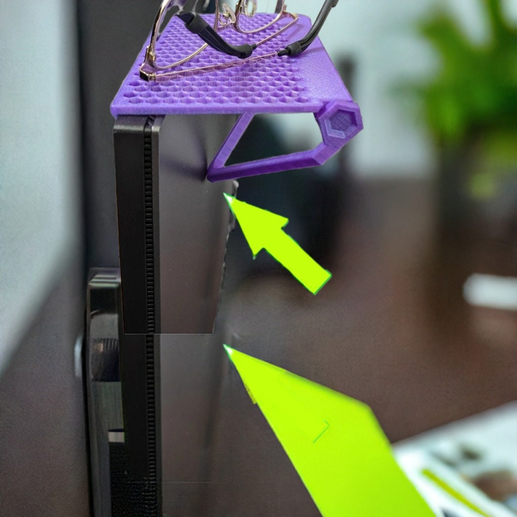 Elevate Your Workspace with an Adjustable Monitor Shelf - Declutter and Optimize - BatCountryCraftsUSA