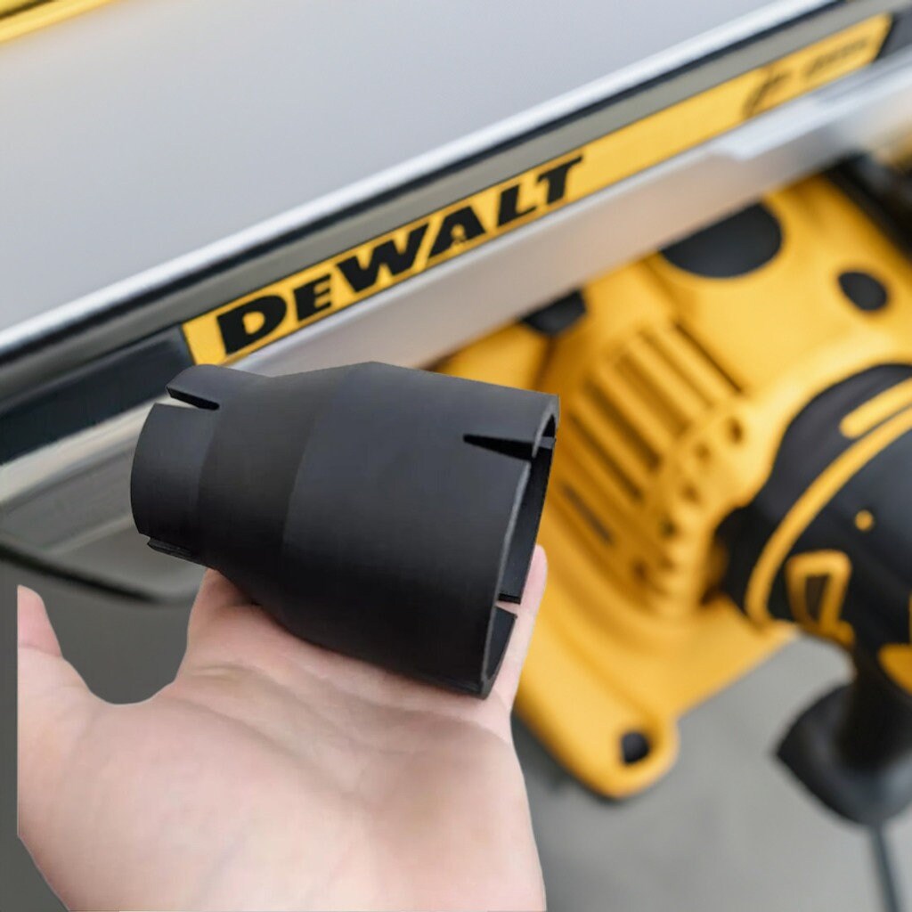 DeWALT DWE7485 Table Saw Dust Collection Adapter | Shop Vac Dust Port | Sawdust Control | Dust Extraction System | Workshop Cleanup - BatCountryCraftsUSA