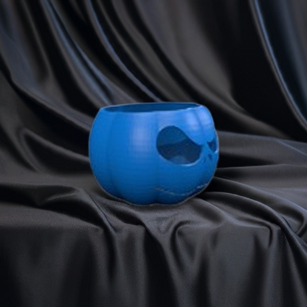 Pumpkin Halloween Candy Bowl | Spooky Treat Holder | Gothic Decor 2025 - BatCountryCraftsUSA