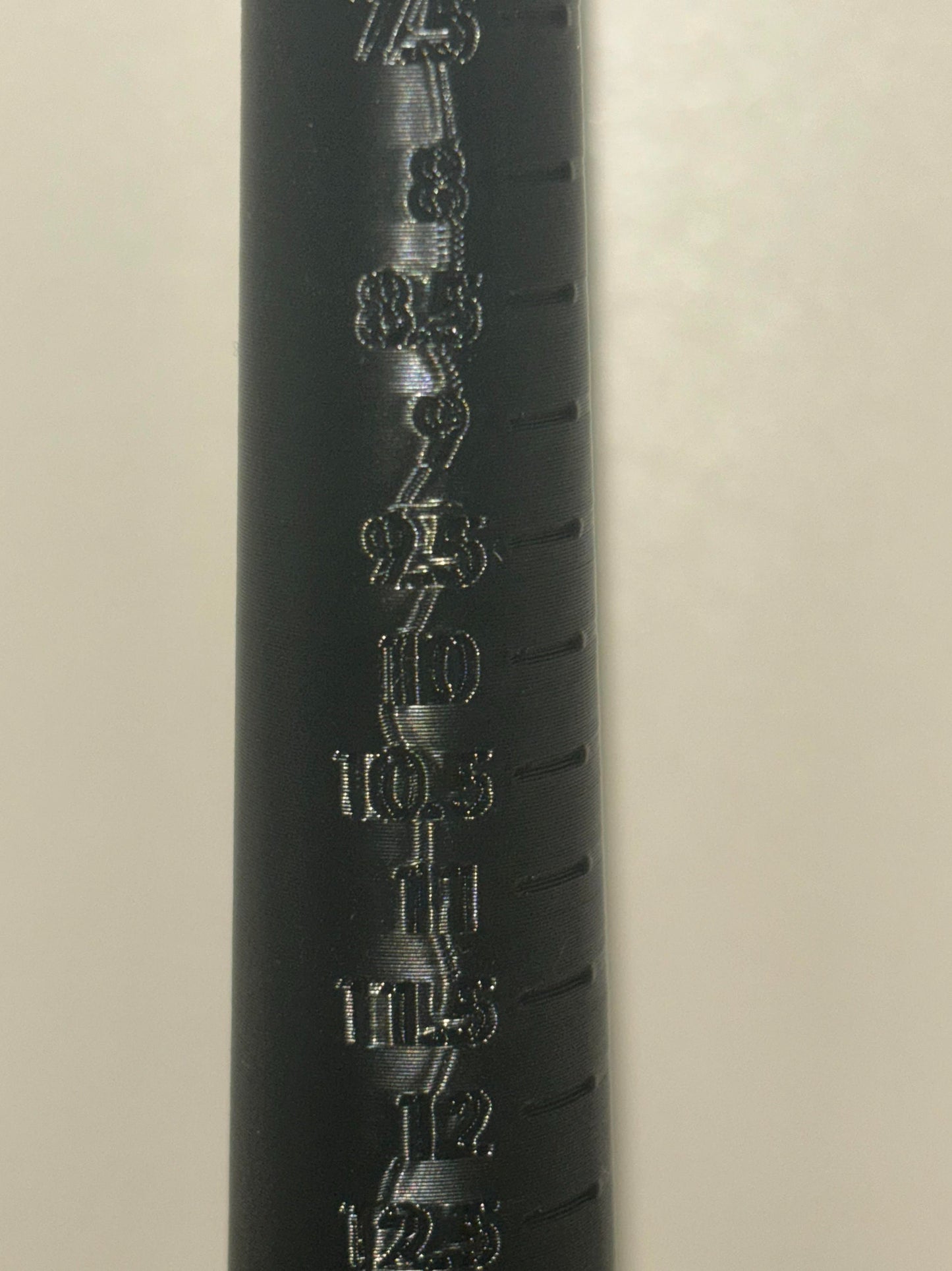 Jet Black Ring Size Tool: Jet Black Finger Gauge for DIY Jewelry Sizing