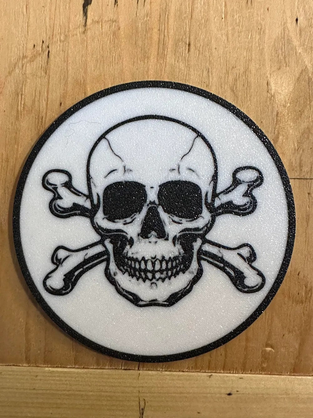 Skull Coasters | Gothic Drink Coasters | Halloween Decor | Unique Gift Idea | Macabre Home Accessories - BatCountryCraftsUSA