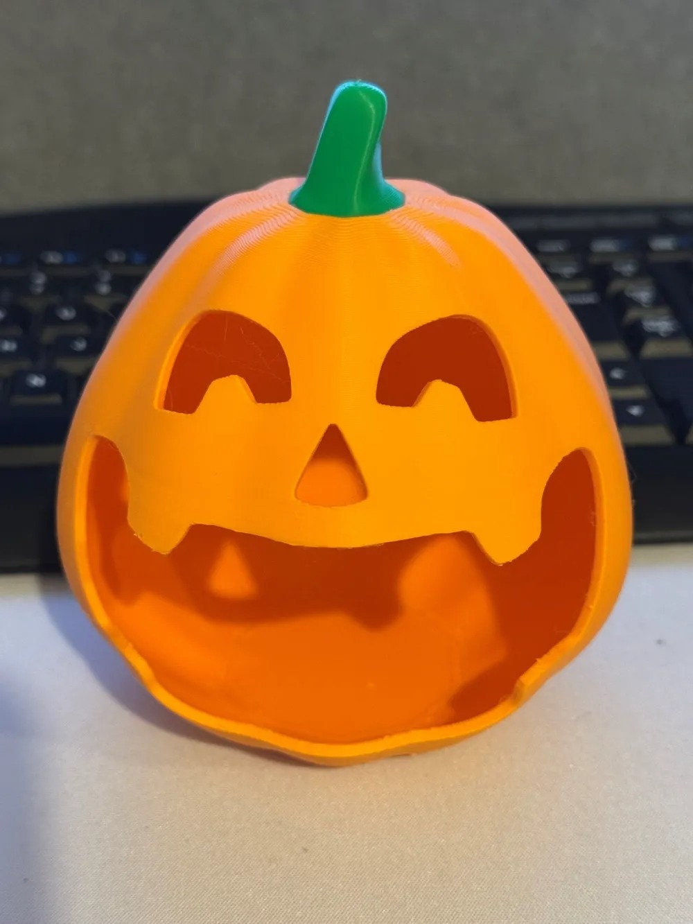Small Pumpkin Candy Bowl - Perfect for Halloween Treats and Festive Decor - BatCountryCraftsUSA