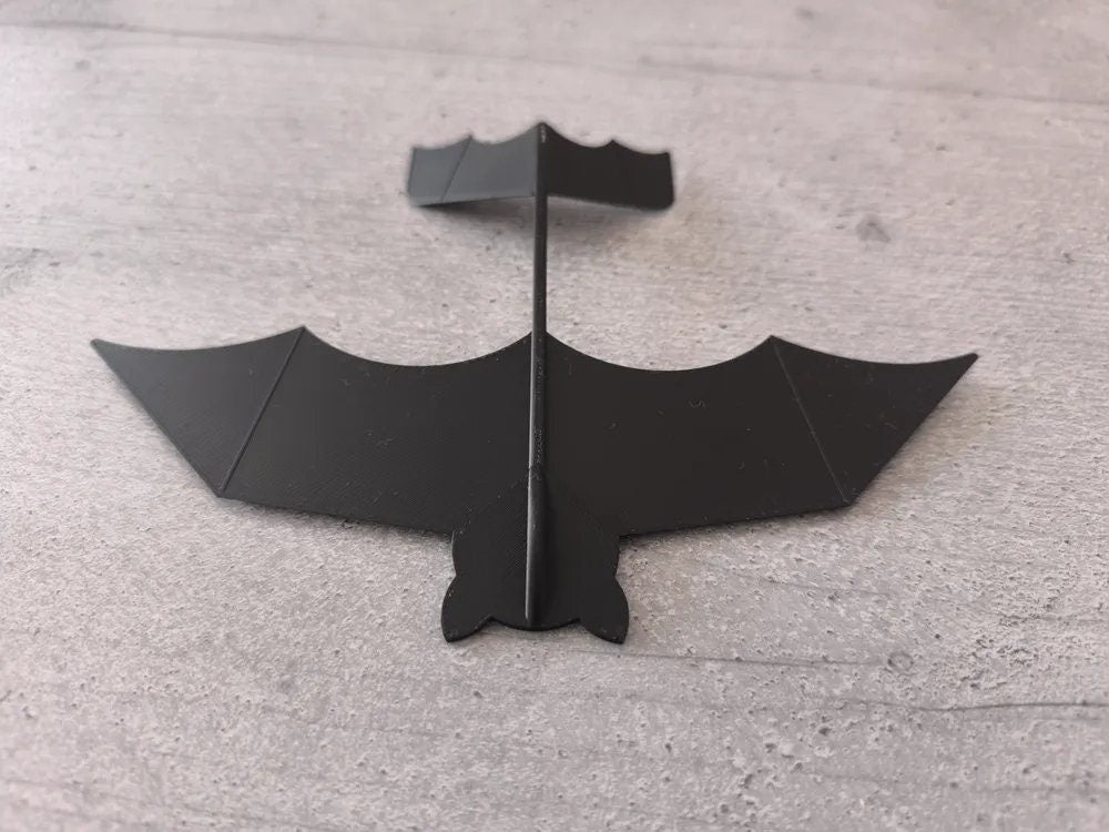 Flying Mini Bat - Mini Airplane 8.0 for Halloween Fun - BatCountryCraftsUSA