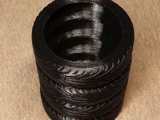 Tire Stack Pen Holder - Fun and Functional Desk Organizer
