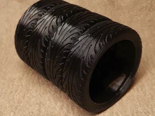 Tire Stack Pen Holder - Fun and Functional Desk Organizer