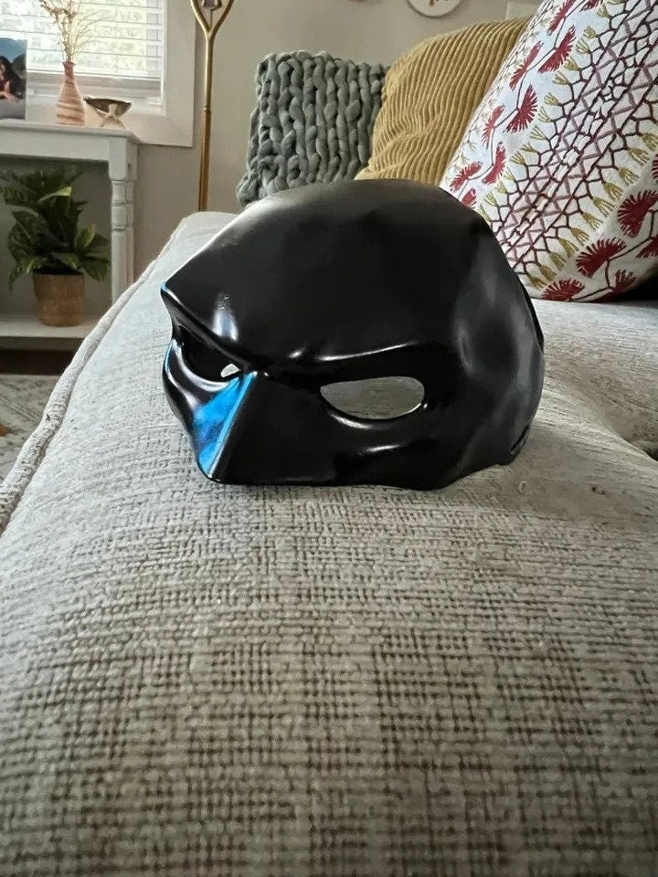 Bat Cat Mask | Halloween Cat Costume | Black Cat Mask | Superhero Pet Costume | Funny Cat Halloween Mask | Cat Cosplay Mask | Bat Kitty Mask - BatCountryCraftsUSA