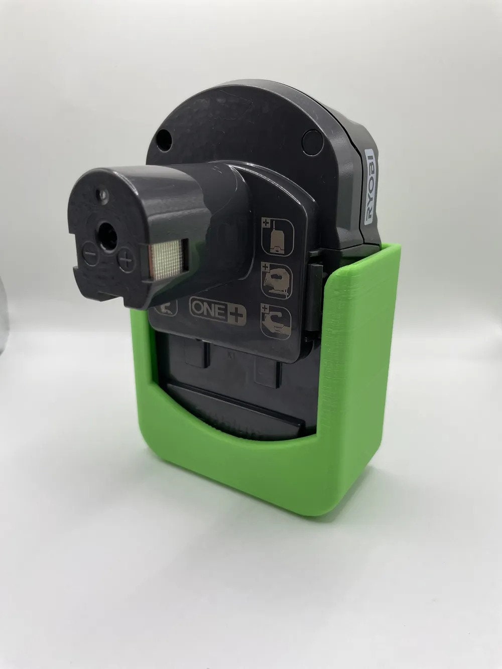 Ryobi One+ Battery Hanger - Convenient and Durable Storage Solution - BatCountryCraftsUSA