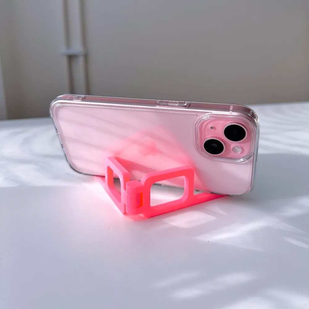 Foldable Phone Stand - Compact and Adjustable Stand for Hands-Free Convenience - BatCountryCraftsUSA