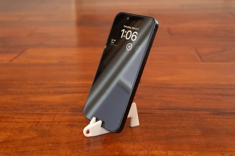 Foldable Phone Stand Keychain - Compact and Portable Stand for On-the-Go Convenience - BatCountryCraftsUSA