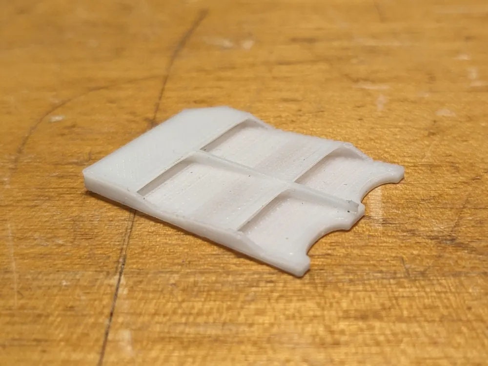Quad microSD Card Holder - Compact Storage for Four microSD Cards, SD Card Size - BatCountryCraftsUSA
