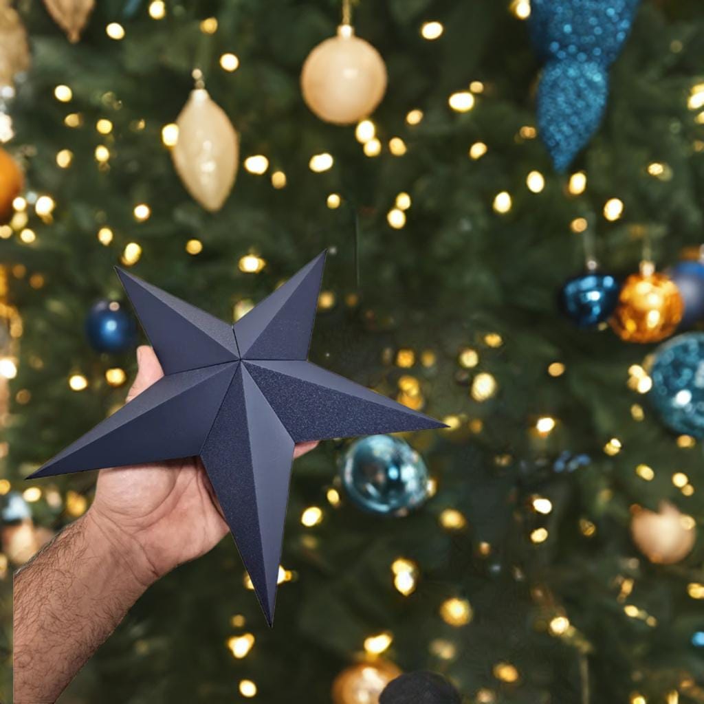 Christmas Star Window Light Holiday Hanging Decoration German Festive Stern Traditional Winter Star Decor - BatCountryCraftsUSA