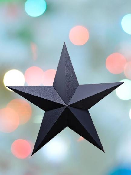 Christmas Star Window Light Holiday Hanging Decoration German Festive Stern Traditional Winter Star Decor - BatCountryCraftsUSA