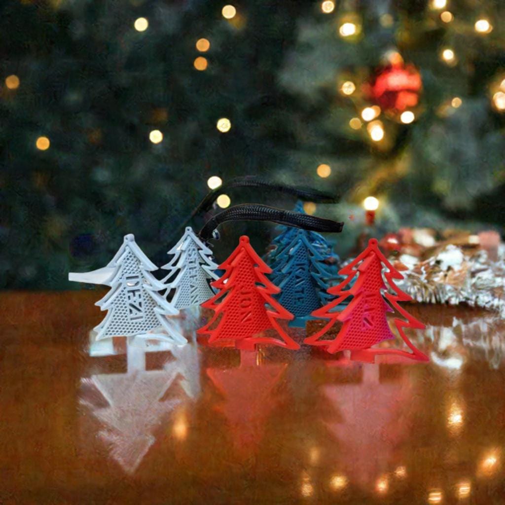 Custom Name < Christmas Ornament < Spinning Tree Decoration < Personalized Holiday Bauble Swivel Design < Family Gift Rotating Tag - BatCountryCraftsUSA