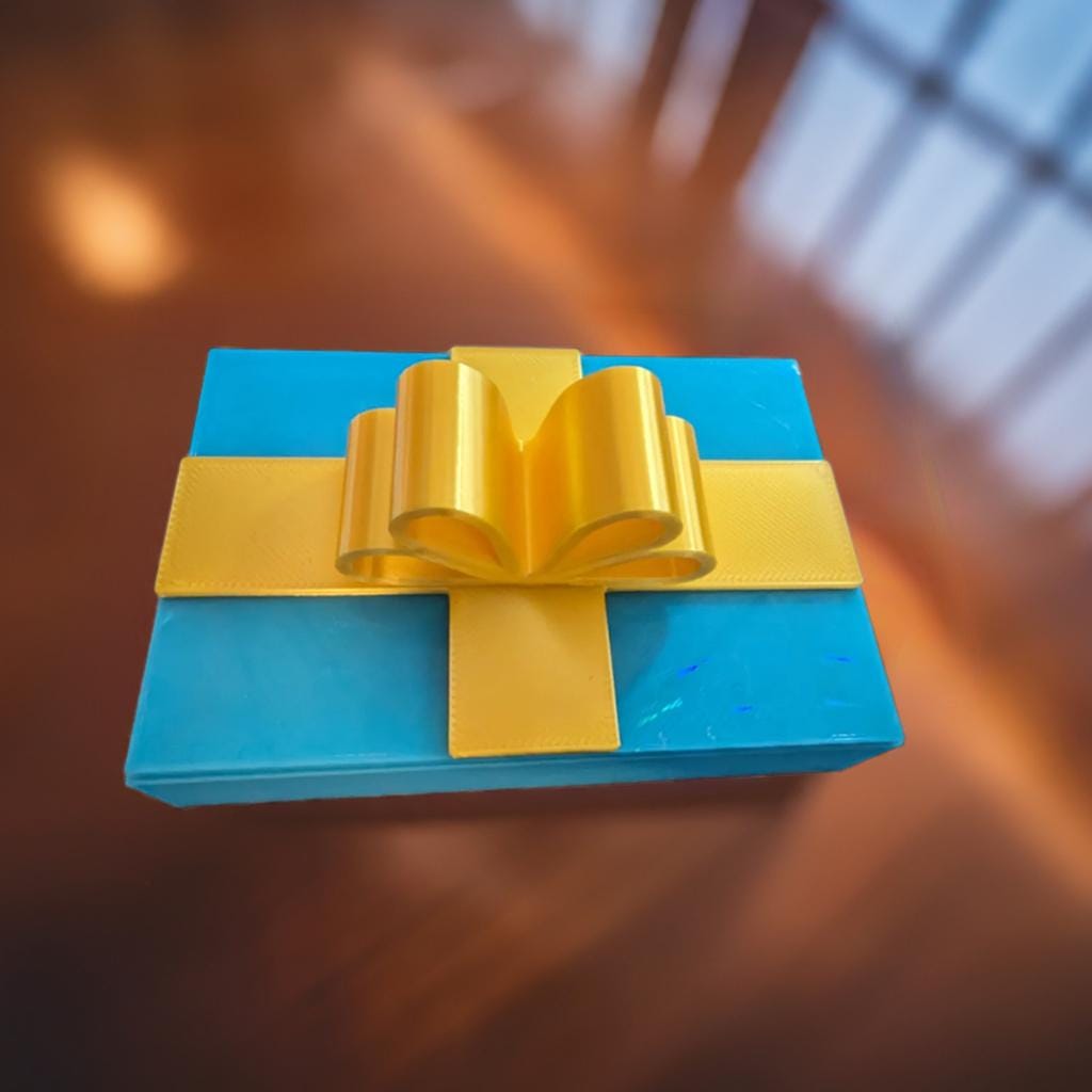 Gift Card Surprise Box - Holiday Money/Card Holder - Special Present Reveal Design Ribbon Gift Box Birthday Christmas Card Presentation - BatCountryCraftsUSA