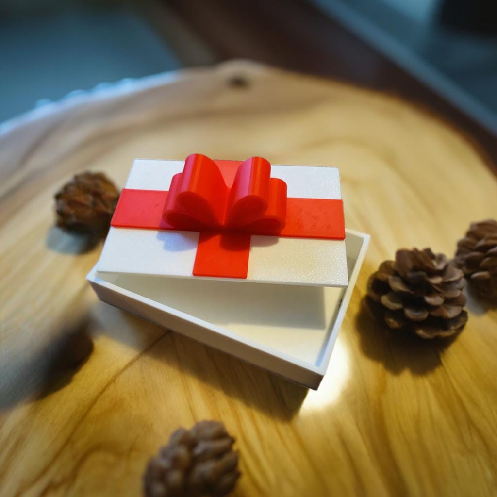 Gift Card Surprise Box - Holiday Money/Card Holder - Special Present Reveal Design Ribbon Gift Box Birthday Christmas Card Presentation - BatCountryCraftsUSA