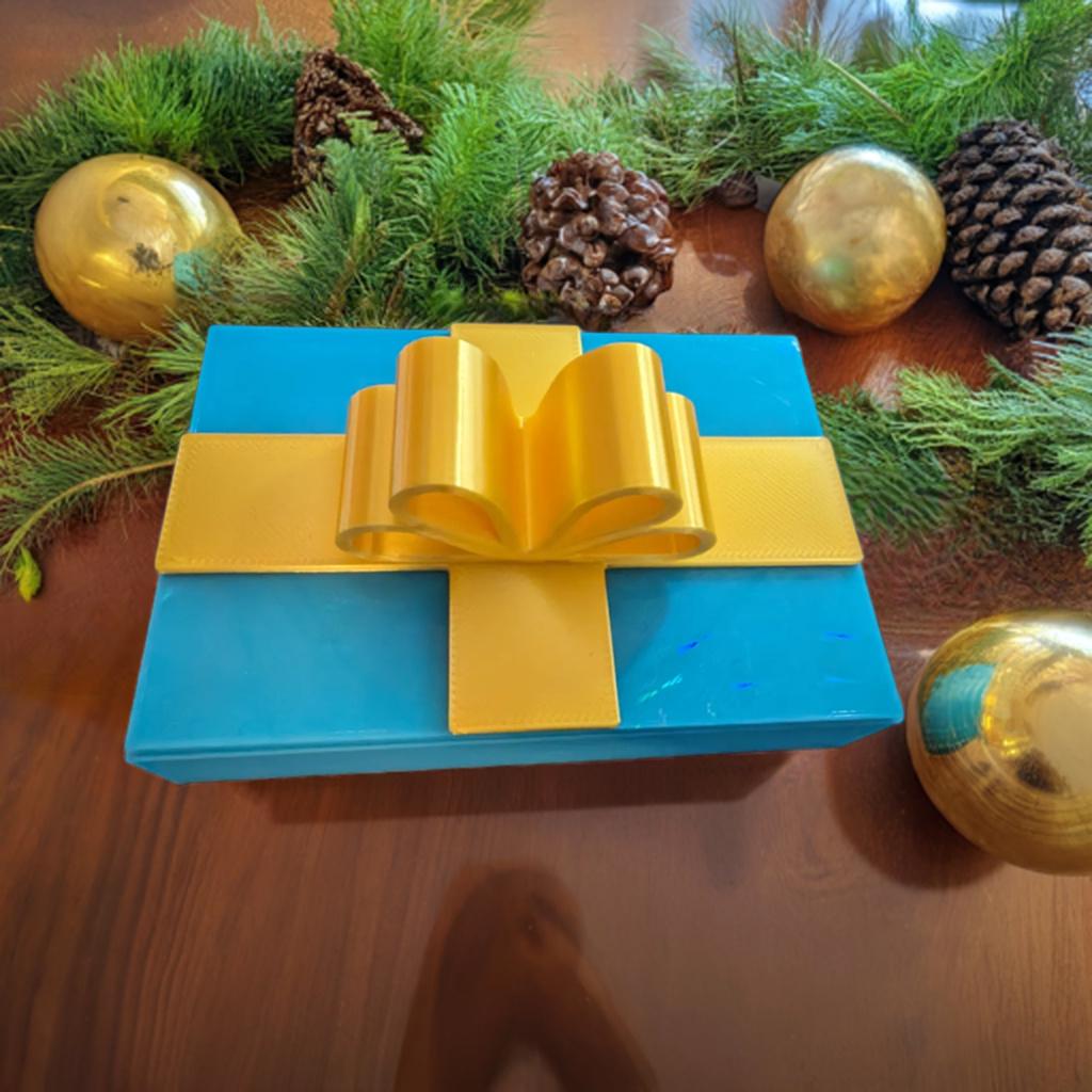 Gift Card Surprise Box - Holiday Money/Card Holder - Special Present Reveal Design Ribbon Gift Box Birthday Christmas Card Presentation - BatCountryCraftsUSA