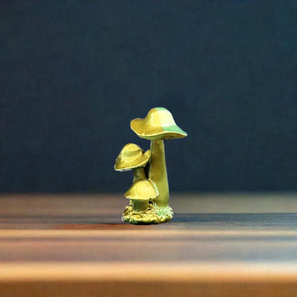 Magical Desktop Mushroom Woodland Office Decor Forest Inspired Desk Art Nature Accent Piece Enchanted Fungi Display - BatCountryCraftsUSA