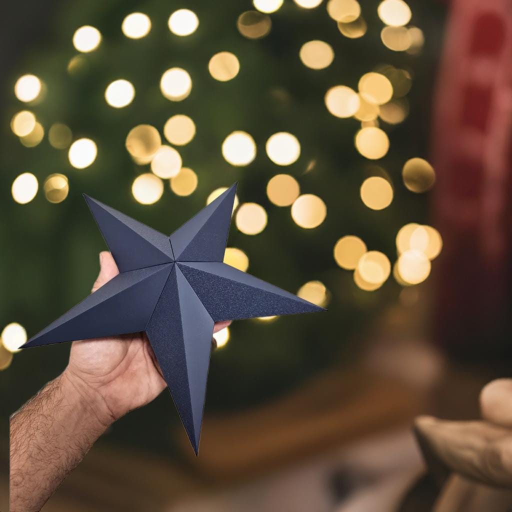 Christmas Star Window Light Holiday Hanging Decoration German Festive Stern Traditional Winter Star Decor - BatCountryCraftsUSA