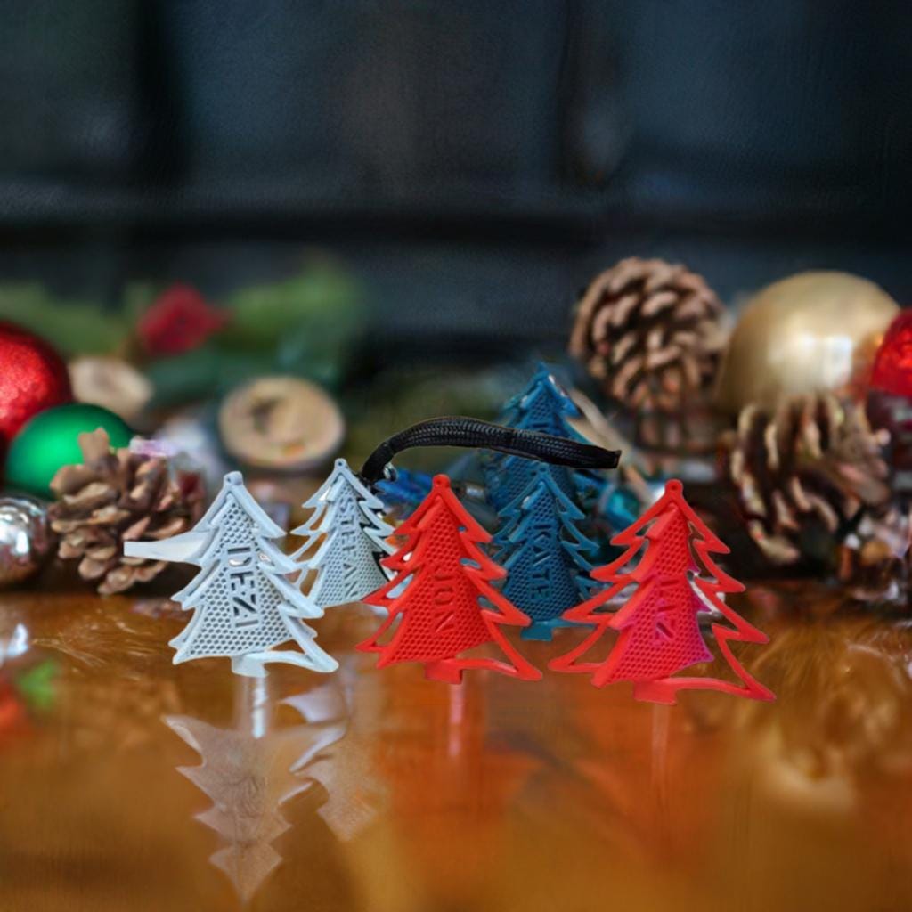 Custom Name < Christmas Ornament < Spinning Tree Decoration < Personalized Holiday Bauble Swivel Design < Family Gift Rotating Tag - BatCountryCraftsUSA