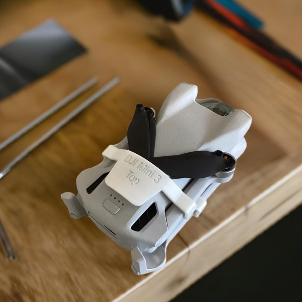 Complete DJI Mini 3 Pro Drone Propeller Holders |Travel Protection Case | Lightweight Prop Guards | Compact Drone Accessory Storage Solution - BatCountryCraftsUSA