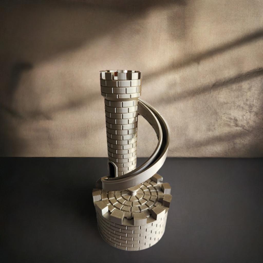 Castle Coin Slide Storage | Unique Piggy Bank | Decorative Money Organizer | Fun Coin Collector | Medieval Treasure Keeper - BatCountryCraftsUSA