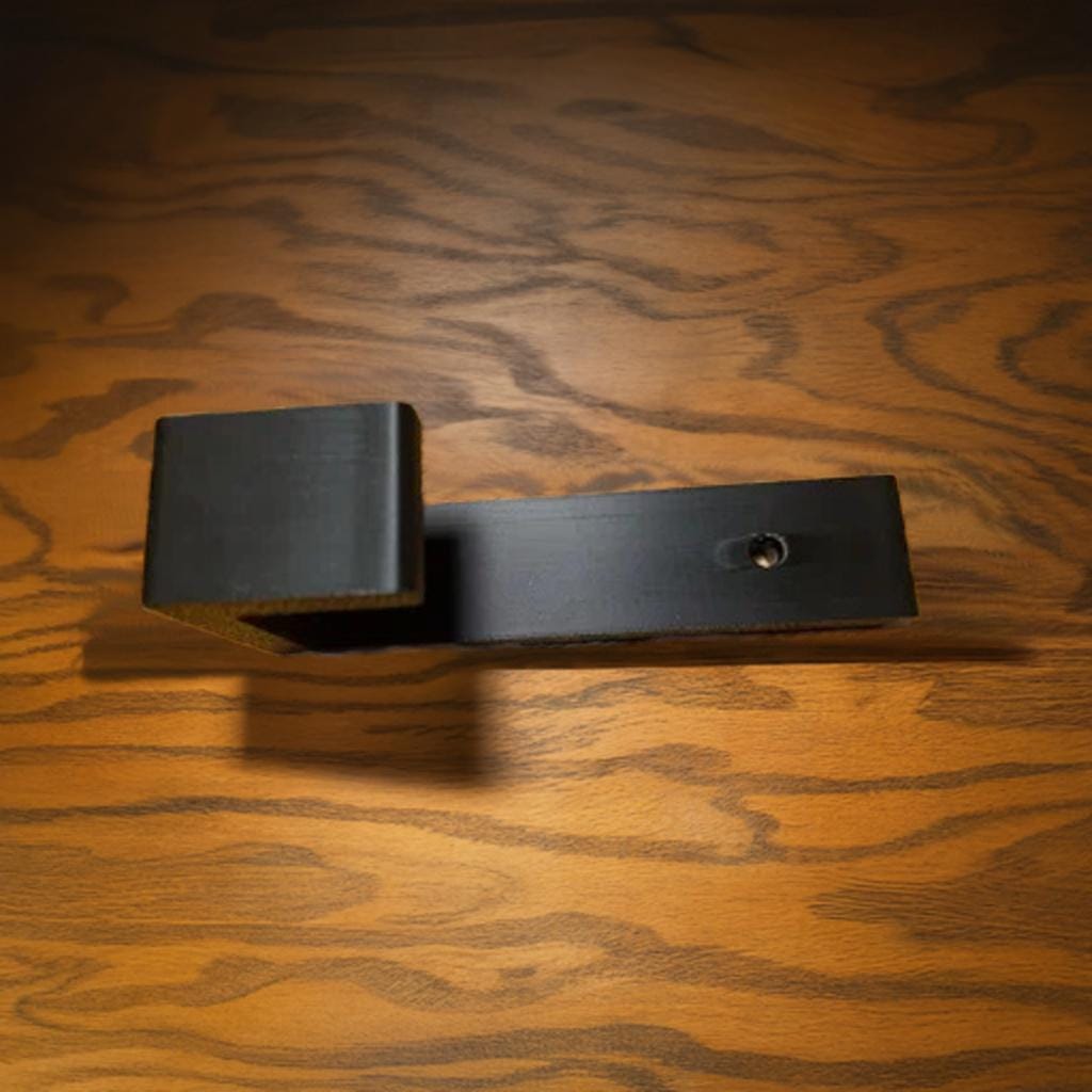 Modern Wall Hook | Hat & Coat Hanger | Minimalist Home Storage | Simple Design Hook | Multi Purpose Holder - BatCountryCraftsUSA