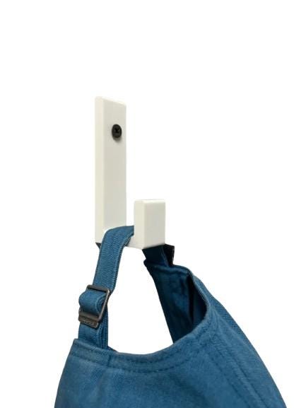 Modern Wall Hook | Hat & Coat Hanger | Minimalist Home Storage | Simple Design Hook | Multi Purpose Holder - BatCountryCraftsUSA