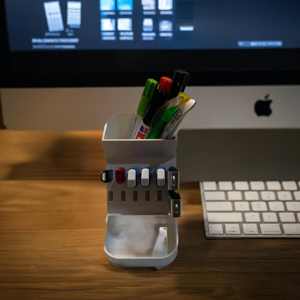 12-Slot USB Storage Unit | Desktop Flash Drive Organizer | Tech Hub Stand | Office USB Holder | Memory Stick Station - BatCountryCraftsUSA