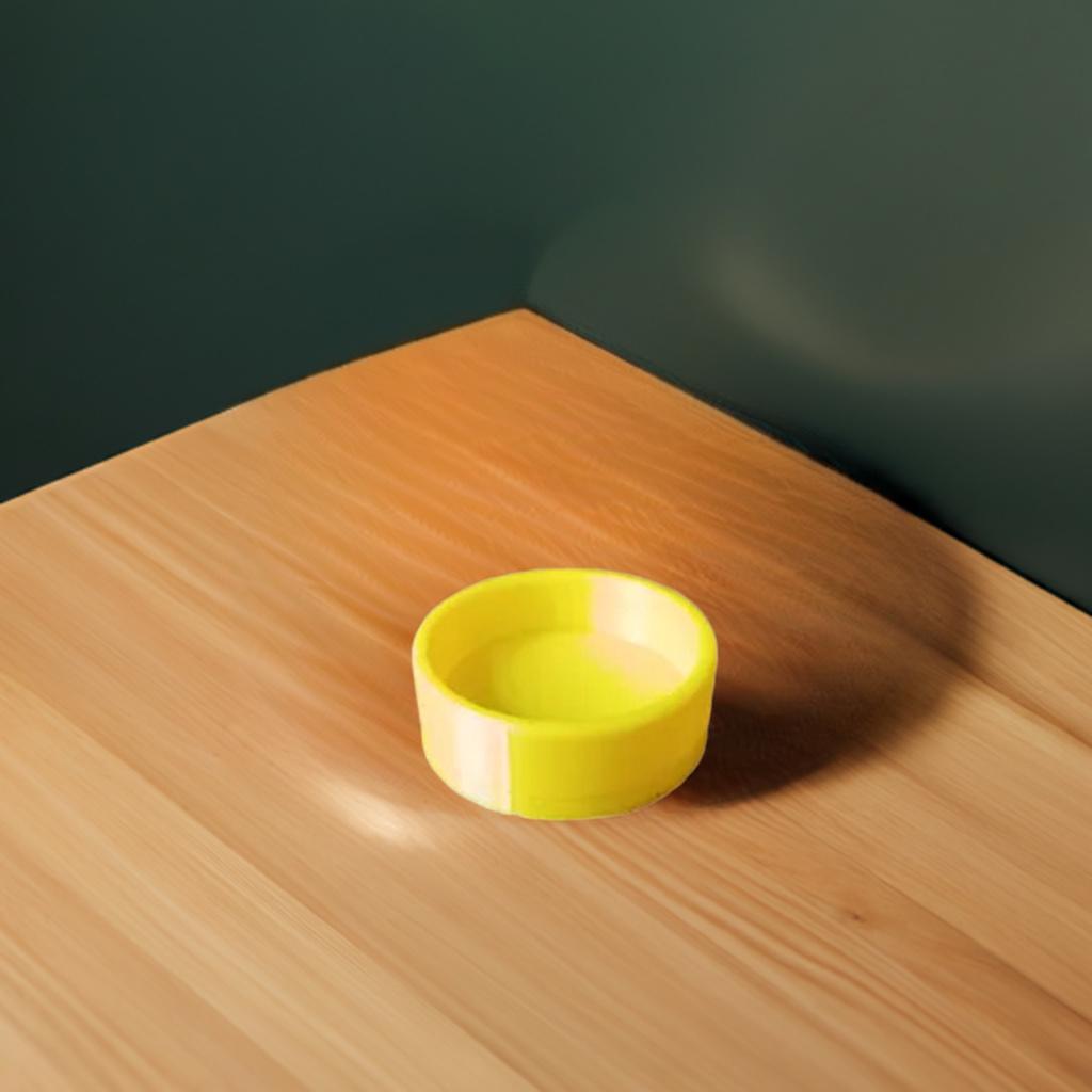 Scalable Pet Water & Food Bowl | Tarantula Dish | Reptile Feeding Dish | Small Animal Water Dish | Rounded Edge Design - BatCountryCraftsUSA