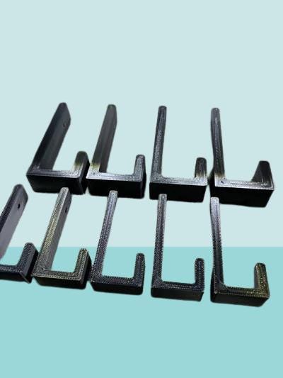Modern Wall Hook | Hat & Coat Hanger | Minimalist Home Storage | Simple Design Hook | Multi Purpose Holder - BatCountryCraftsUSA