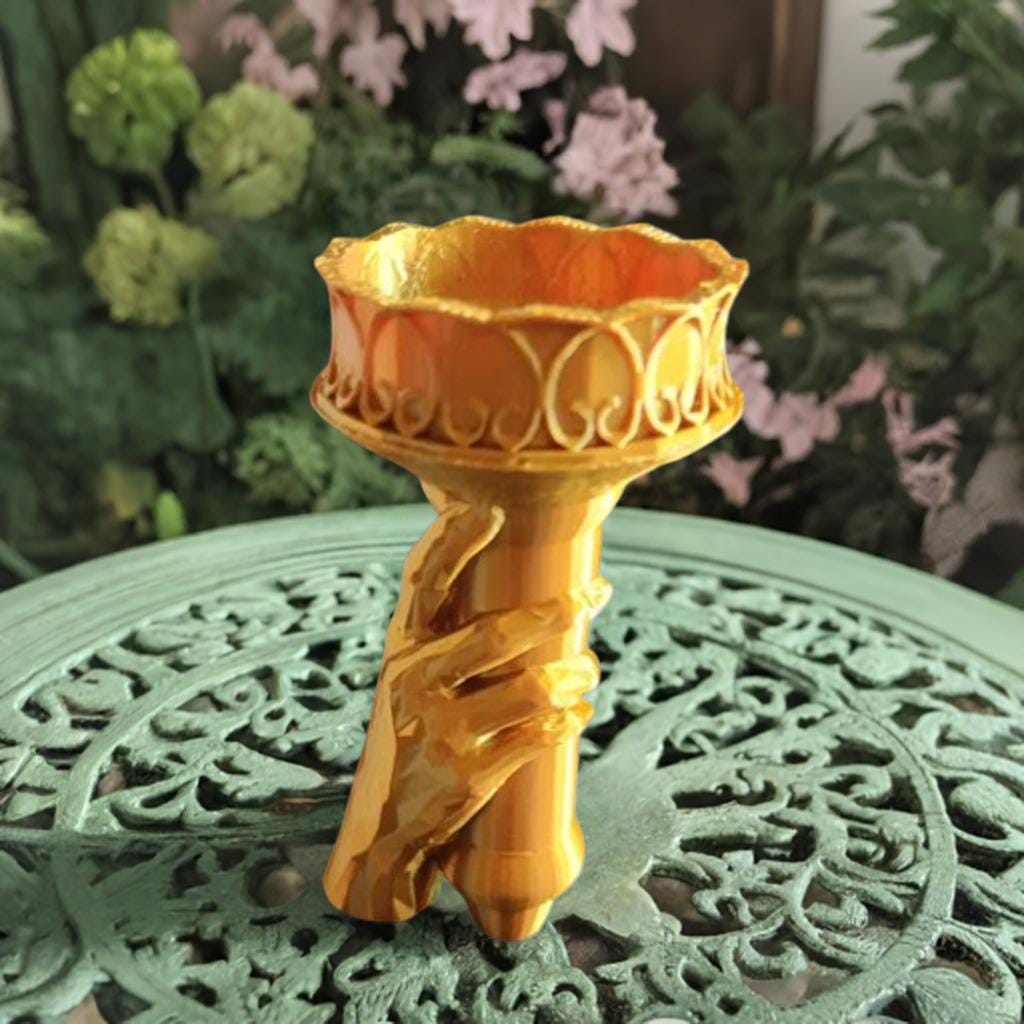 Liberty Torch Succulent Planter | Patriotic Plant Holder | Decorative Flower Pot | American Decor | USA Themed Planter - BatCountryCraftsUSA