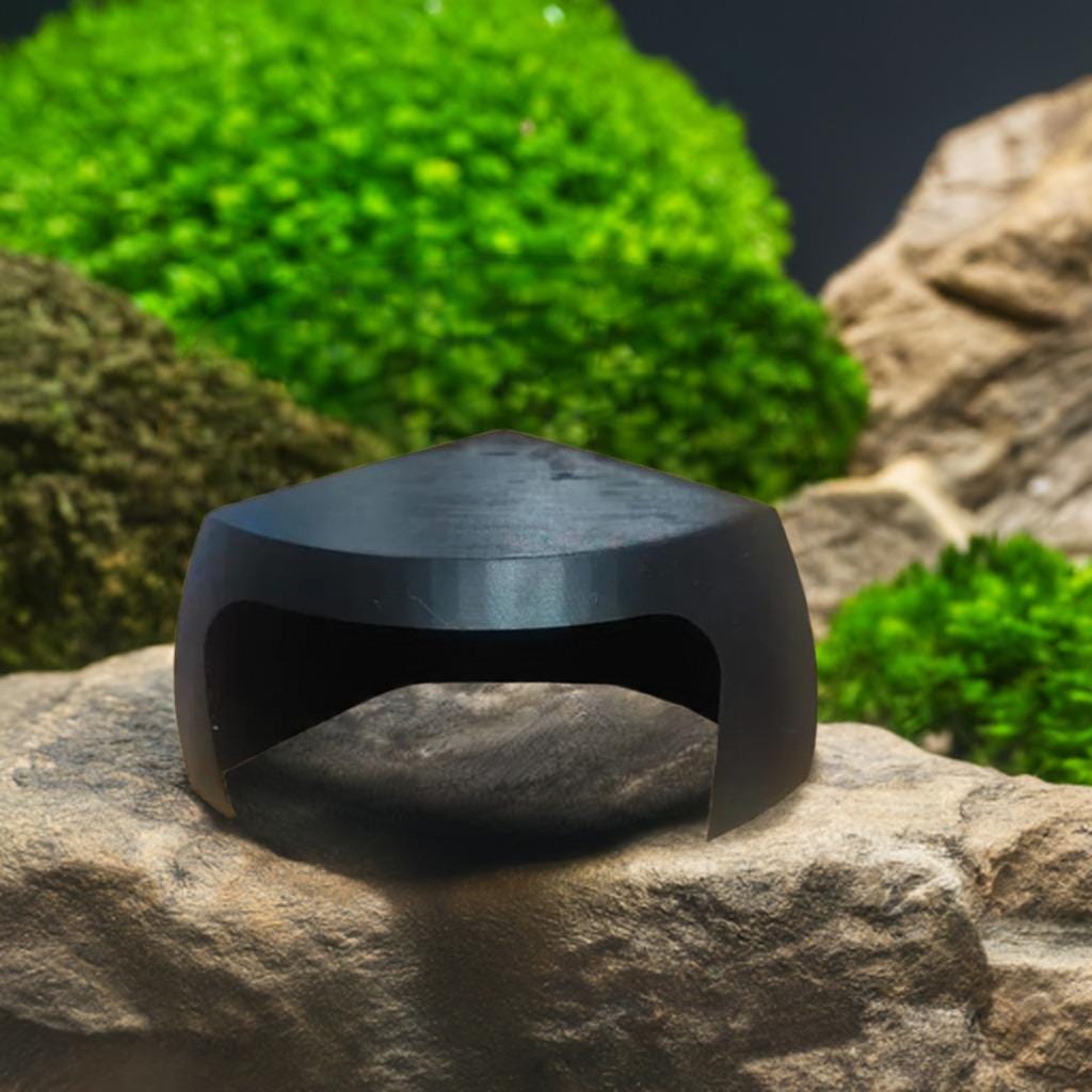 Terrarium Hide Cave | Reptile & Amphibian Shelter | Frog Hideout | Pet Habitat Decor | 200mm Animal Den - BatCountryCraftsUSA