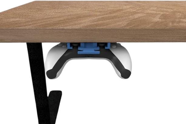 Under Desk Controller Mount | Gaming Controller Storage Hook | Console Controller Holder | Gaming Desk Organizer - BatCountryCraftsUSA