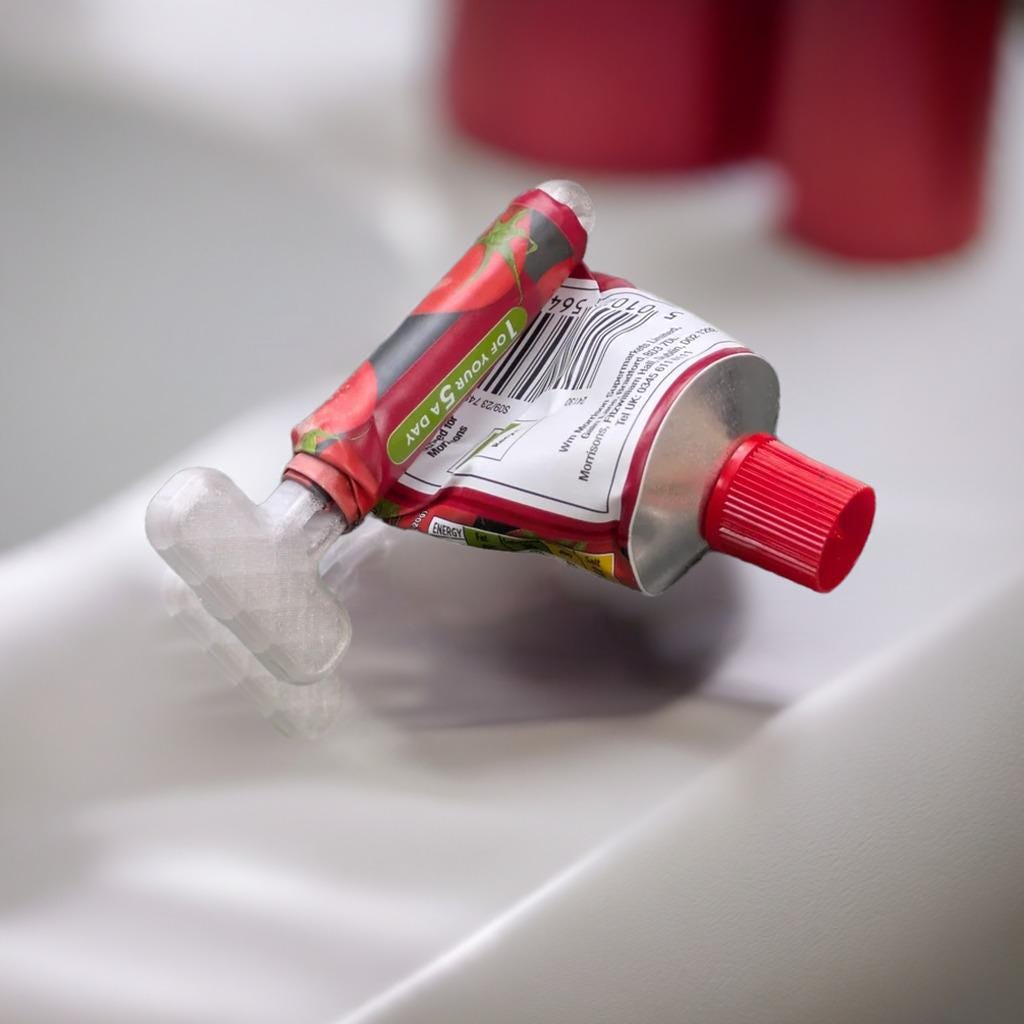 Tube Squeezer Tool | Easy Tube Roller | Toothpaste Dispenser | Tube Wringer | Two Sizes Available | Bathroom Organizer - BatCountryCraftsUSA