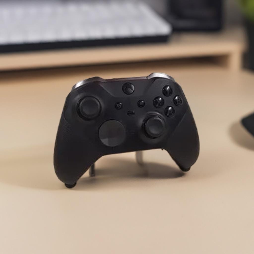 Series 2 Elite Controller Wall Mount | Pro Controller Display Stand | Premium Gaming Controller Holder | Modern Controller Stand - BatCountryCraftsUSA