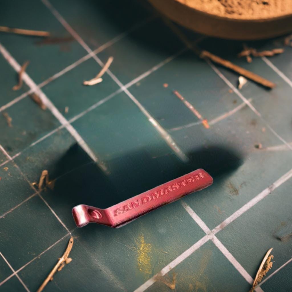 Small Sandpaper Block Holder | Detail Sanding Tool | Precision Sanding Block | Workshop Hand Tool | DIY Sanding Grip - BatCountryCraftsUSA