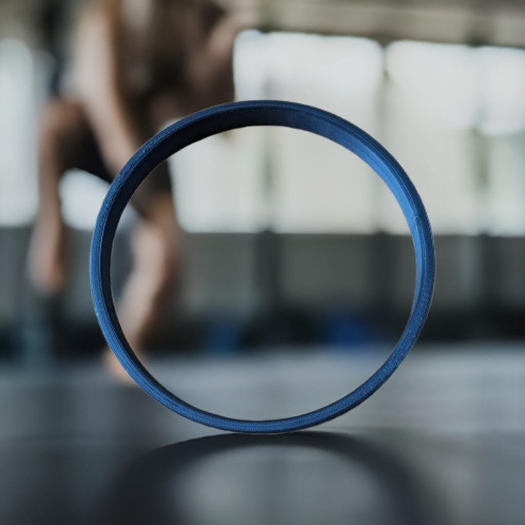Yoga Mat Ring Holder | Exercise Mat Organizer | Foam Roller Ring | Gym Equipment Storage | Fitness Mat Strap - BatCountryCraftsUSA