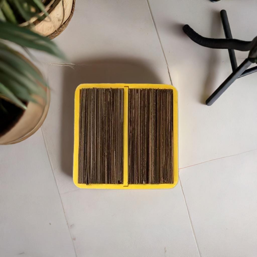 Cat Scratch Board | Pet Scratcher Toy | Furniture Protector | Cardboard Cat Toy | Sofa Saver | Feline Scratching Pad | Pet Accessory - BatCountryCraftsUSA