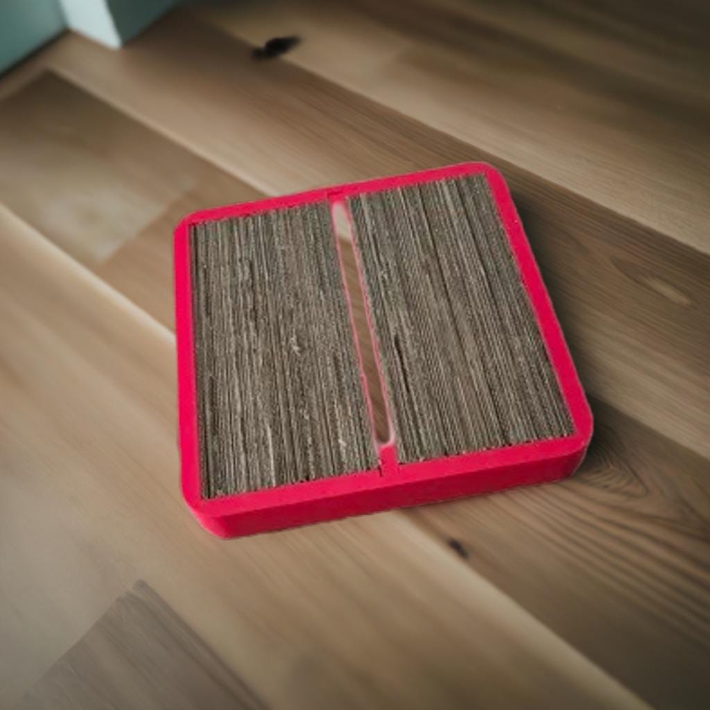 Cat Scratch Board | Pet Scratcher Toy | Furniture Protector | Cardboard Cat Toy | Sofa Saver | Feline Scratching Pad | Pet Accessory - BatCountryCraftsUSA