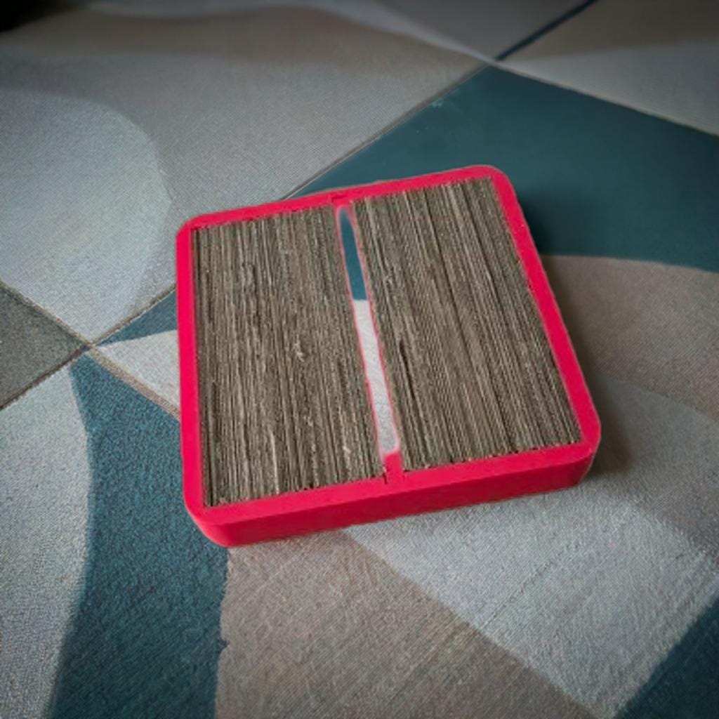 Cat Scratch Board | Pet Scratcher Toy | Furniture Protector | Cardboard Cat Toy | Sofa Saver | Feline Scratching Pad | Pet Accessory - BatCountryCraftsUSA