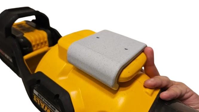 DeWalt Leaf Blower Wall Mount | DCBL772 Flexvolt Blower Holder | Tool Storage Solution | Garage Organization | Workshop Accessory | DeWalt - BatCountryCraftsUSA