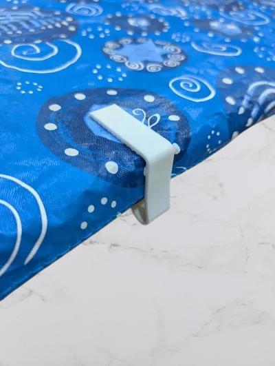 Table Cloth Clip for Outdoor Tables | Tablecloth Clamp for 29-33mm Thickness | Soft Rounded Edges | Picnic Clips - BatCountryCraftsUSA