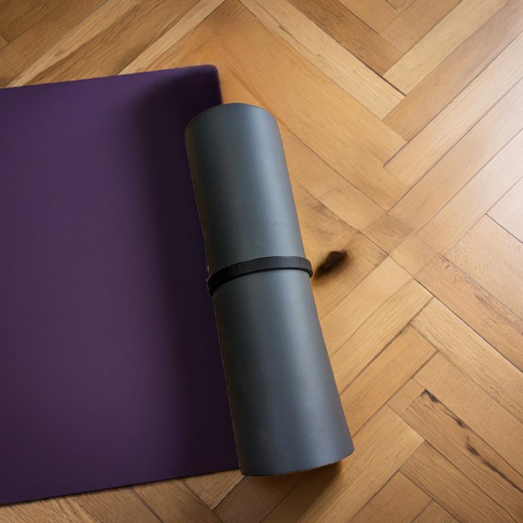 Yoga Mat Ring Holder | Exercise Mat Organizer | Foam Roller Ring | Gym Equipment Storage | Fitness Mat Strap - BatCountryCraftsUSA